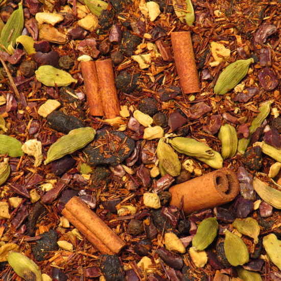 Sypaný čaj Rooibos čokoládový.