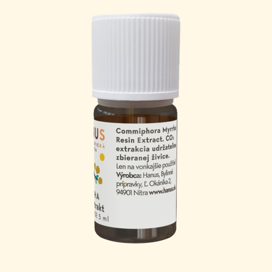 silica Myrha - CO2 extrakt - upozornenie - silice Hanus