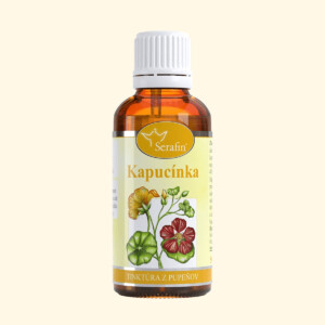 Tinktúra z pupeňov Kapucínka väčšia (Tropaeolum majus) - Serafin
