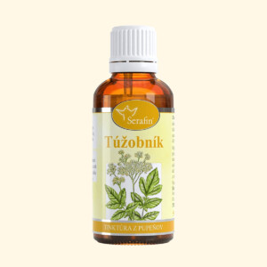 Tinktúra z pupeňov Túžobník brestový (Filipendula ulmaria) - Serafin