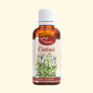 Tinktúra Čistiaci - zmes z pupeňov - Serafin (detoxikácia, očista, trávenie)