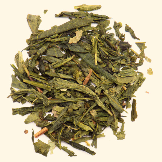 Sypaný Zelený ochutený čaj - Sakura Sencha