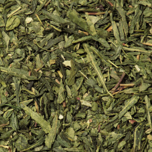Sypaný zelený ochutený čaj - Sakura Sencha